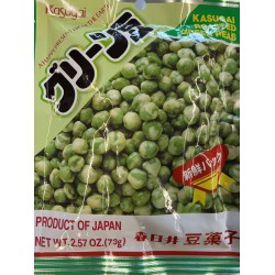 KASUGAI ROASTED GREEN PEAS  73.00 GRAM